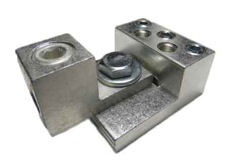3S6-2S4-HEX and S1/0-HEX dual stacking, nesting, interlocking lugs 7 wire application